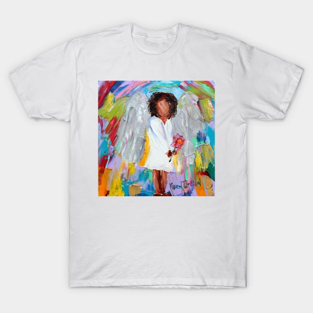 Little Angel T-Shirt by Karensfineart